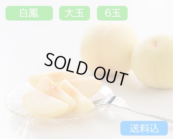 画像1: 白鳳 大玉（約270ｇ）×ロイヤル6玉入【2026年】（限定100箱） (1)